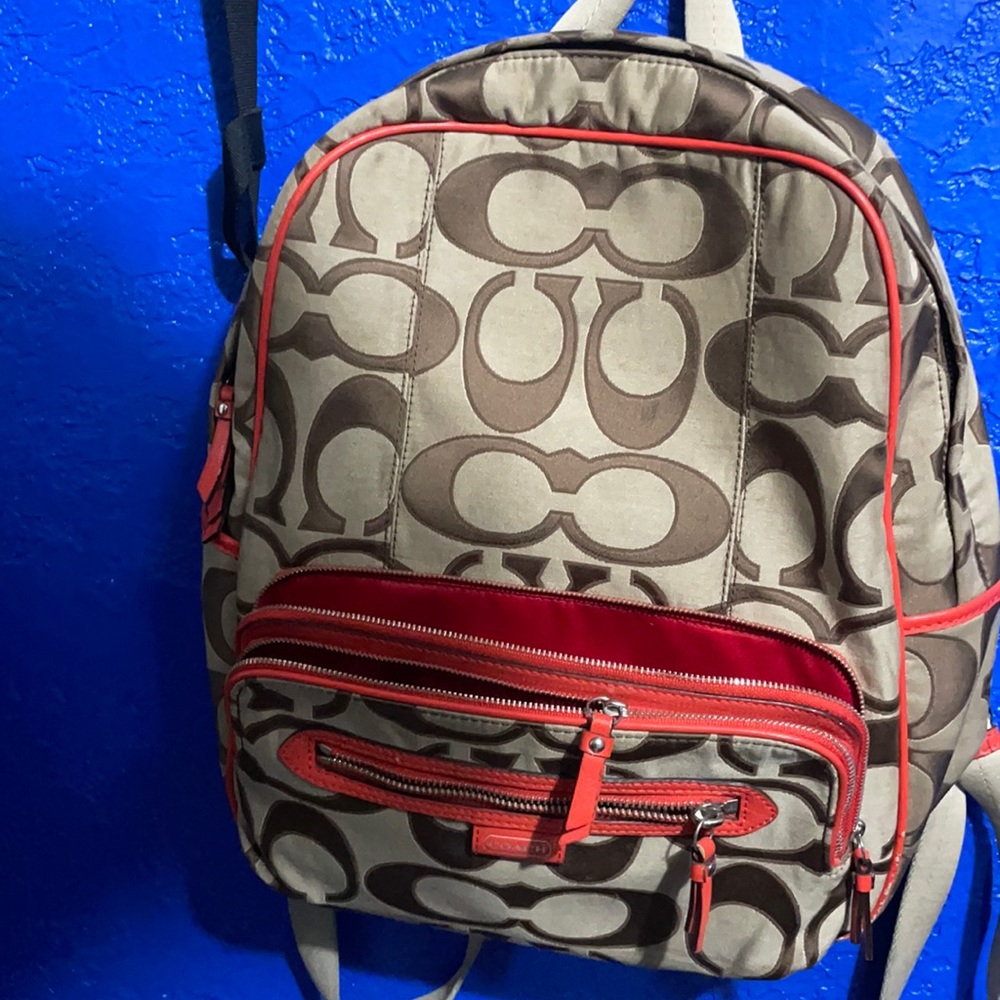 Coach backpack